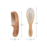 Dr. Brown's Soft and Safe Baby Brush + Comb - Image 2