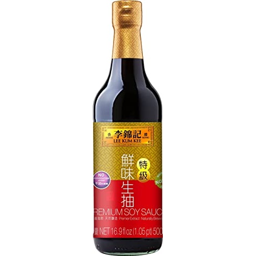 Lee Kum Kee Premium Light Soy Sauce, 16.9-Ounce + Lee Kum Kee Premium Dark Soy Sauce - 16.9 fl. Ounce + One NineChef Spoon - Image 5
