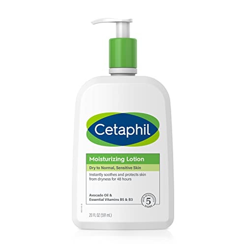 Cetaphil Body Moisturizer, Hydrating Moisturizing Lotion for All Skin Types, Suitable for Sensitive Skin, NEW 20 oz, Fragrance Free, Hypoallergenic, Non-Comedogenic - Image 1
