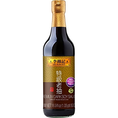 Lee Kum Kee Premium Light Soy Sauce, 16.9-Ounce + Lee Kum Kee Premium Dark Soy Sauce - 16.9 fl. Ounce + One NineChef Spoon - Image 6