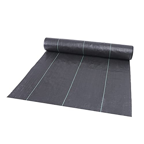 EXTRAEASY 3ft x 300ft Weed Barrier Landscape Fabric Heavy Duty,Premium 3.2oz Ground Cover Weed Block Gardening Mat,Easy Setup & Superior Weed Control - Image 3