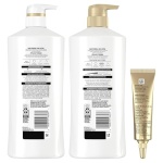 Pantene Shampoo & Conditioner Set, Daily Moisture Renewal with Pro-V Nutrients for Dry, Color-Treated Hair, Long-Lasting Hydration & Nourishment, 27.7 Fl Oz Each, 2-Pack + Miracle Rescue Shot (0.5 Oz) - Image 2