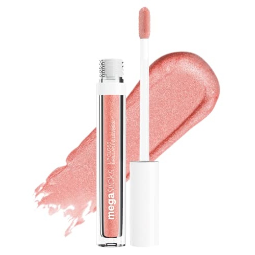 wet n wild MegaSlicks Lip Gloss, Ultra-Glossy, Vitamin-E Enriched, Ultra-Gloss High Shine Moisturizing, Cruelty-Free & Vegan - Cherish - Image 1