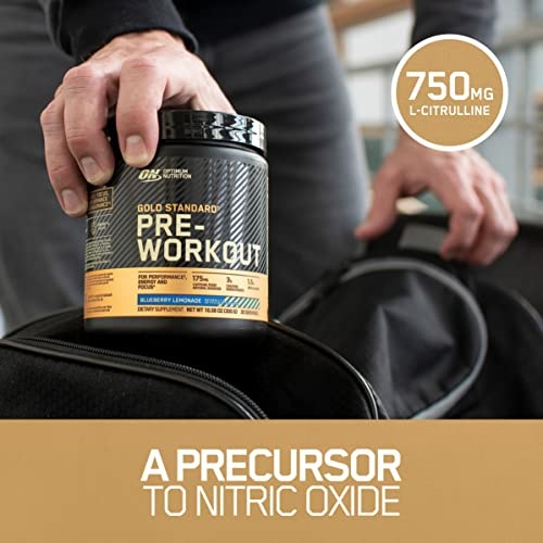 Optimum Nutrition Gold Standard Pre-Workout, Vitamin D for Immune Support, with Creatine, Beta-Alanine, and Caffeine for Energy, Keto Friendly, Blueberry Lemonade, 30 Servings (Packaging May Vary) - Image 3