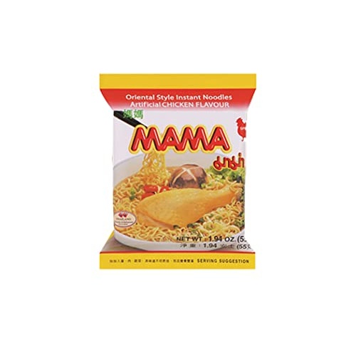 MAMA Oriental Style Instant Noodles (Artificial Chicken Flavor), 1.94 Ounce each (Pack of 10) - Image 1