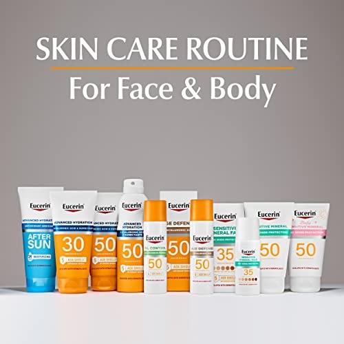 Eucerin Sun Oil Control SPF 50 Face Sunscreen Lotion with Oil Absorbing Minerals, 2.5 Fl Oz Bottle - Image 6