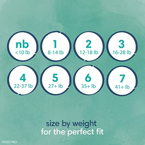 Pampers Pure Protection Diapers - Size 6, One Month Supply (108 Count), Hypoallergenic Premium Disposable Baby Diapers - Image 3