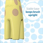 Dr. Brown's Infant-to-Toddler Training Toothbrush Set with Fluoride-Free Baby Toothpaste, Strawberry - Giraffe - 1.4oz - 0-3 years - Image 9