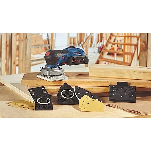 BOSCH GSS18V-40N 18V Brushless Sheet Orbital Finishing Sander (Bare Tool) - Image 4