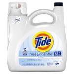 Tide Free & Gentle Liquid Laundry Detergent, 100 Loads, 132 fl oz, Tide Laundry Detergent, Clean Laundry Detergent (Packaging May Vary) - Image 3