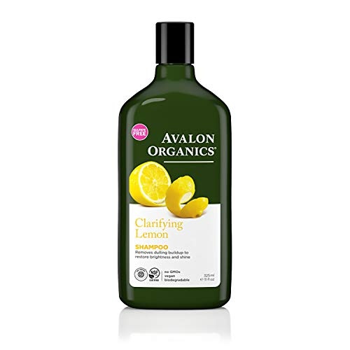 Avalon Organics Shampoo, Clarifying Lemon, 11 Oz - Image 1