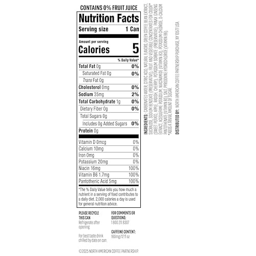 Starbucks Iced Energy Drink, Watermelon Splash, Zero Sugar Energy Drink, Plant Based Caffeine, Hydration, Mental Clarity, 12 Fl Oz Cans (Pack of 12) - Image 2