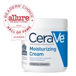 CeraVe Moisturizing Cream | Body and Face Moisturizer for Dry Skin | Body Cream with Hyaluronic Acid and Ceramides | Daily Moisturizer | Oil-Free | Fragrance Free | Non-Comedogenic | 19 Ounce - Image 8