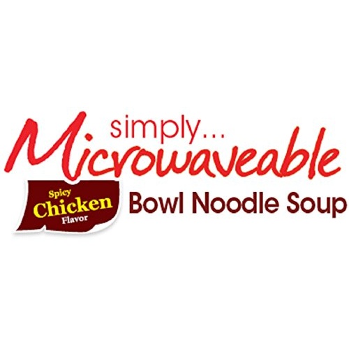 Nongshim Spicy Chicken Noodle Soup Instant Ramen, 12 Pack, Korean Microwaveable Bowl Soup Mix, Ramyun with Veggies, Sabor a Pollo - Image 4