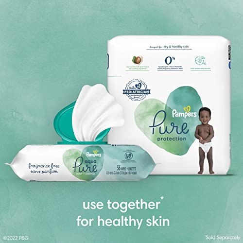 Pampers Pure Protection Diapers - Size 6, One Month Supply (108 Count), Hypoallergenic Premium Disposable Baby Diapers - Image 4