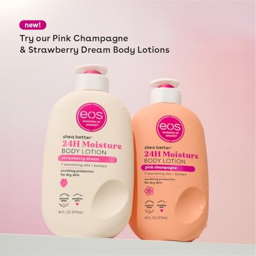 eos Shea Better Body Lotion- Vanilla Cashmere, 24-Hour Moisture Skin Care, Lightweight & Non-Greasy, Made with Natural Shea, Vegan, 16 fl oz - Image 5