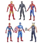 Marvel Titan Hero Series Action Figure Multipack, 6 Action Figures, 12-Inch Toys, Inspired By Marvel Comics, For Kids Ages 4 And Up (Amazon Exclusive)
