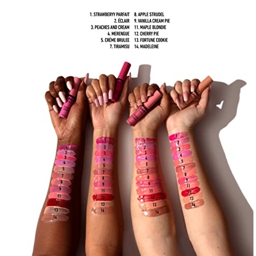 NYX PROFESSIONAL MAKEUP Butter Gloss, Non-Sticky Lip Gloss - Pack Of 3 (Angel Food Cake, Creme Brulee, Madeleine) - Image 8