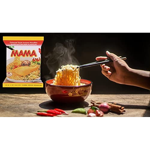 MAMA Oriental Style Instant Noodles (Artificial Chicken Flavor), 1.94 Ounce each (Pack of 10) - Image 5