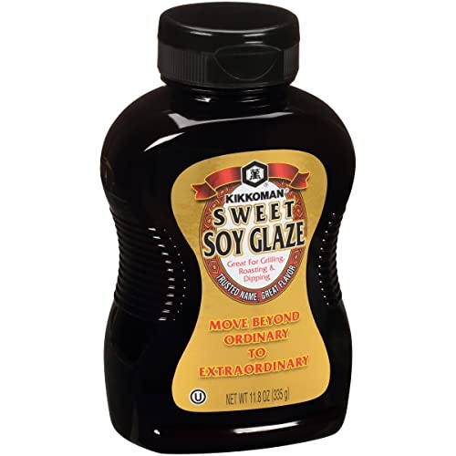 Kikkoman – Sweet Soy Glaze Great for Grilling, Roasting & Dipping - Low Sodium & No Fat - Kosher certified, Gluten-Free & All-Purpose Seasoning Dishes – Sealed Packed Bottle - 11.8 oz (Pack of 9) - Image 5