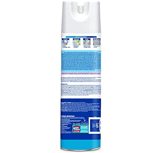 Lysol Disinfectant Spray, Sanitizing and Antibacterial Spray, For Disinfecting and Deodorizing, Crisp Linen, 19 Fl. Oz (Pack of 2) - Image 6