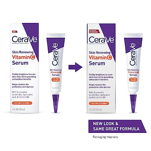 CeraVe Vitamin C Serum with Hyaluronic Acid | Skin Brightening Serum for Face with 10% Pure Vitamin C | Fragrance Free | 1 Fl. Oz - Image 9