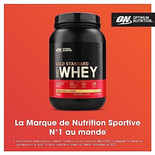 Optimum Nutrition Gold Standard 100% Whey Protein Powder, French Vanilla Creme, 2 Pound (Packaging May Vary) - Image 13