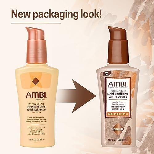 Ambi Even & Clear Daily Facial Moisturizer with SPF 30, 3.5 Ounce - Image 4