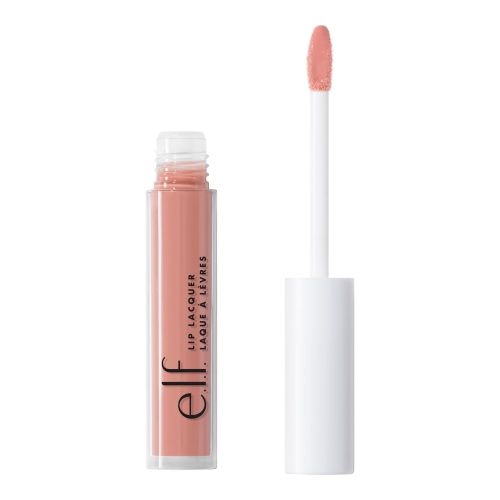 e.l.f. Lip Lacquer, Nourishing, Non-Sticky Ultra-Shine Lip Gloss With Sheer Color, Infused With Vitamins A & E, Vegan & Cruelty-Free, Whisper Pink - Image 1