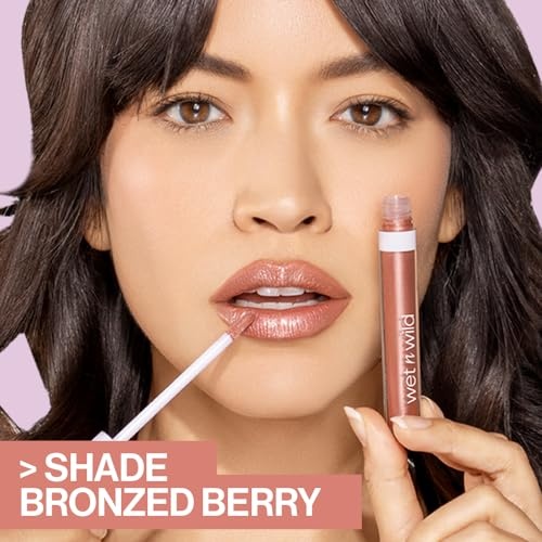 wet n wild MegaSlicks Lip Gloss, Ultra-Glossy, Vitamin-E Enriched, Ultra-Gloss High Shine Moisturizing, Cruelty-Free & Vegan - Cherish - Image 11