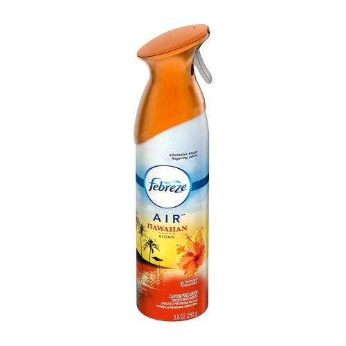 Febreze Air Freshener and Odor Eliminator Spray, Linen & Sky and Hawaiian Aloha Scents, 8.8oz (Pack of 4) - Image 7