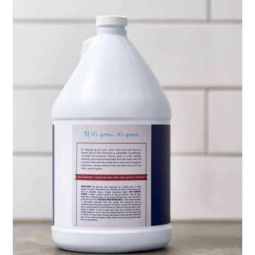 Rocco & Roxie Supply Co. Stain & Odor Eliminator for Strong Odor, 32oz Enzyme Pet Odor Eliminator for Home, Carpet Stain Remover for Cats & Dog Pee, Enzymatic Cat Urine Destroyer, Carpet Cleaner Spray - Image 2