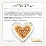 Purina Fancy Feast Gravy Lovers Poultry and Beef Gourmet Wet Cat Food Variety Pack - (Pack of 24) 3 oz. Cans - Image 6