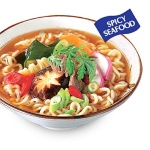 Nongshim Neoguri Spicy Seafood Ramen Noodle Soup, 16 Pack, Microwaveable Ramyun Instant Noodle Cup, Bold & Spicy Chili Peppers - Image 4