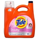 Tide Plus Boost of Ultra Downy Liquid Laundry Detergent, April Fresh Scent, 148 fl oz, 105 Loads, Laundry Detergent Liquid with Long-Lasting Freshness - Image 3