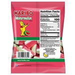 HARIBO Gummi Candy, Watermelon Gummy Candy, 4.1 Ounce Share Size Bags (Pack of 12) Delicious Soft, Chewy & Juicy Sweet Snacks, Fruity Watermelon Flavor - Image 2
