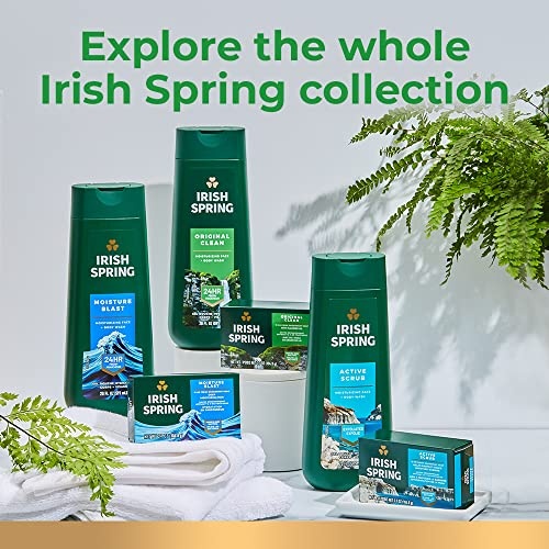 Irish Spring Men's Body Wash Shower Gel, Aloe Mist, 20 Oz, 4 Pack - Image 3