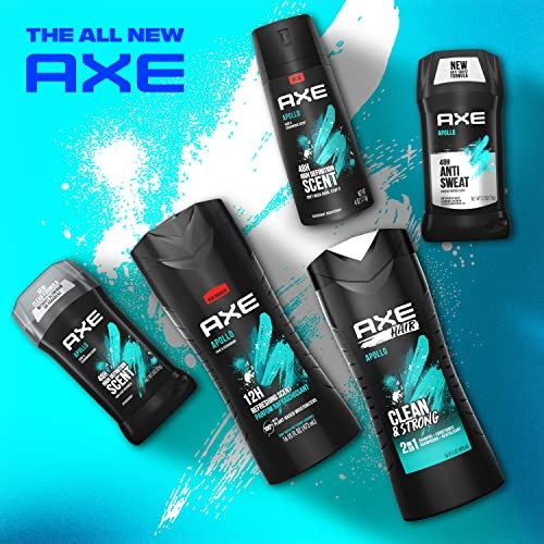 AXE Apollo Body Spray Deodorant for Long-Lasting Odor Protection, Sage & Cedarwood Deodorant for Men Formulated Without Aluminum 4 Ounce (Pack of 4) - Image 8