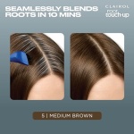 Clairol Root Touch-Up by Nice'n Easy Permanent Hair Dye, 5 Medium Brown Hair Color, (Pack of 1) - Image 10