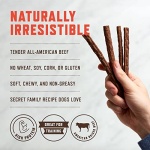 Rocco & Roxie Jerky Dog Treats Made in USA Healthy Treats for Potty Training High Value Real Meat Slow Roasted Snacks for Small, Medium & Large Dogs & Puppies Soft Chews, 1 Pound (Pack of 1) - Image 6