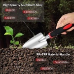 Gardening Tool Set, 8 Pieces Aluminum Heavy Duty Gardening Kit with Ergonomic Handles, Gardening Bag, Ideal Gardening Tool Set - Gifts for Men and Women - Image 4