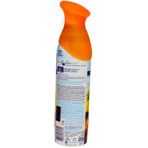 Febreze Air Freshener and Odor Eliminator Spray, Linen & Sky and Hawaiian Aloha Scents, 8.8oz (Pack of 4) - Image 5