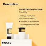 COSRX Snail Mucin 92% Moisturizer, Daily Repair Face Gel Cream Tube Type for Dry, Sensitive Skin, Not Tested on Animals, No Parabens, No Sulfates, No Phthalates, Korean Skin Care (7.05Fl Oz / 200g) - Image 3