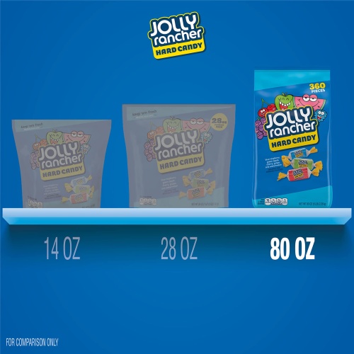 JOLLY RANCHER Assorted Fruit Flavored Hard Candy Bulk Bag, 5 lb - Image 2