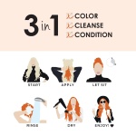 Keracolor Clenditioner COPPER Hair Dye - Semi Permanent Hair Color Depositing Conditioner, 12 Fl. Oz. - Image 6