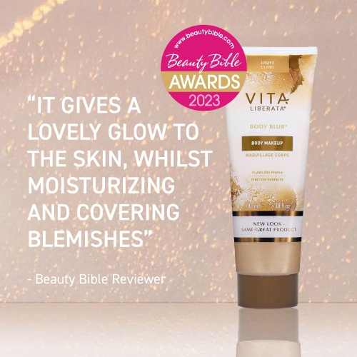 Vita Liberata Body Blur, Leg and Body Makeup. Skin Perfecting Foundation for Flawless Bronze, Easy Application, Radiant Glow, Evens Skin Tone, New Packaging - Image 2