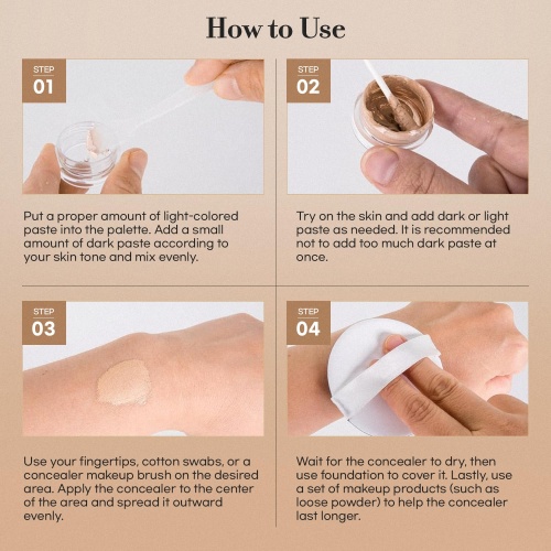 Glossiva Tattoo Cover Up Makeup Waterproof Concealer For Dark Spots, Scars, Vitiligo, And More - 2x30ml - Use on Body, For Legs, for Men and Women (2x30ml) - Image 4