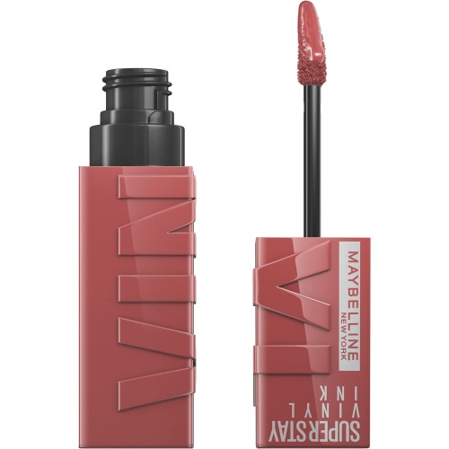 Maybelline Super Stay Vinyl Ink Longwear No-Budge Liquid Lipcolor Makeup, Highly Pigmented Color and Instant Shine, Cheeky, Rose Nude Lipstick, 0.14 fl oz, 1 Count - Image 1