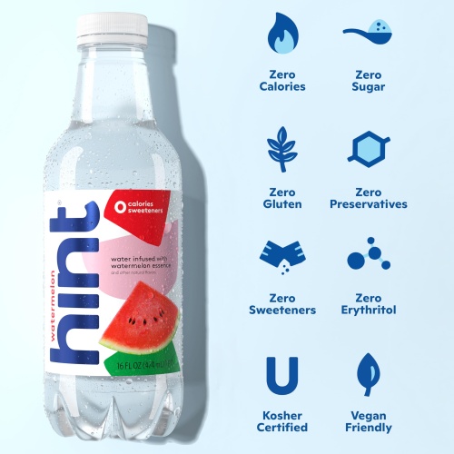 Hint Fruit-Infused Bottled Water, Best Sellers Variety Pack - Sugar Free Flavored Water with Zero Calories, Natural Fruit Essences, and No Artificial Sweeteners - 16 Fl Oz (Pack of 12) - Image 7