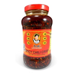 Lao Gan Ma (Laoganma) Spicy Chili Crisp Hot Sauce Family/Restaurant (Chili Oil Sauce)24.69 Fl Oz (Pack Of 1)